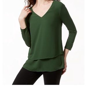 MICHAEL Michael Kors Layered-Look Top